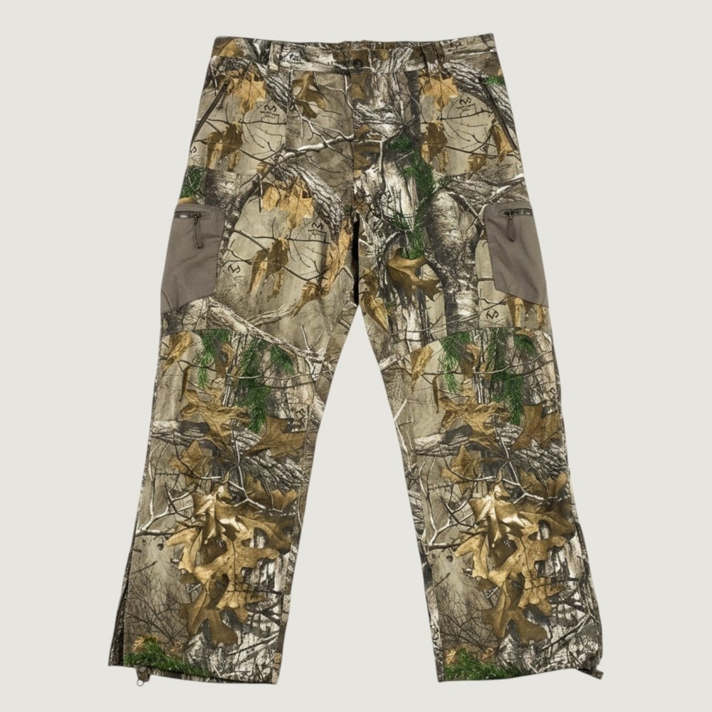 10X Realtree Xtra Camo Cargo Pants Mens 3X RG Brown Hunting Outdoor Trousers